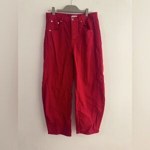 Parke Red Flare & Wide Leg Jeans
